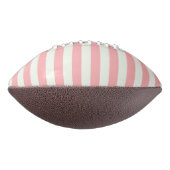 Retro Preppy Sportswear Streifen - rosa Creme Football (Gedreht 90)
