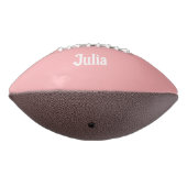 Retro Preppy Sportswear Streifen - rosa Creme Football (Gedreht 270)