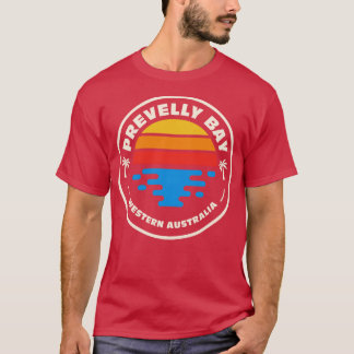 Retro Prevelo Bay Western Australien Vintag Beach T-Shirt
