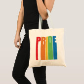 Retro Pride Rainbow Tragetasche (Vorderseite (Produkt))