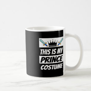 Retro Prince Costume Funny Halloween Kostüm Männer Kaffeetasse