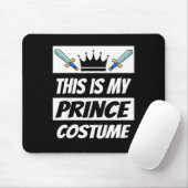Retro Prince Costume Funny Halloween Kostüm Männer Mousepad (Mit Mouse)