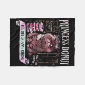 Retro Princess Donut Dungeon Crawler Carl Book Lov Fleecedecke (Vorderseite (Horizontal))