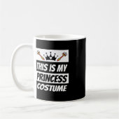 Retro Princess Halloween-Kostüm Kaffeetasse (Links)
