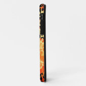 Retro-Print-Haut von Leopard 3 Case-Mate iPhone Hülle (Hinten/Links)