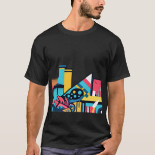 Retro-Prints der 90er Jahre - Fett Nostalgisches D T-Shirt