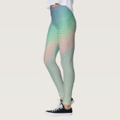 Retro Prism Light: Digitale Nostalgie Leggings (Links)