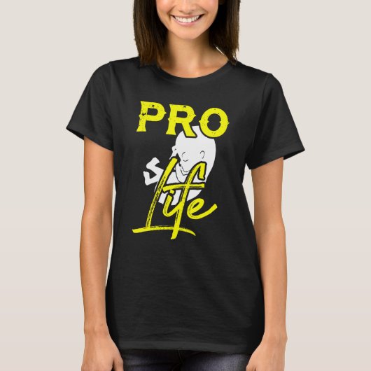 Retro Pro Life Generation Anti-Abtreibung Katholis T-Shirt (Vorderseite)