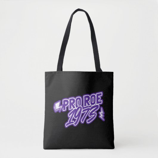 Retro Pro Roe 1973 | Frauenrechte roe / wave Tasche (Vorderseite)
