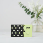 Retro Profil und/oder Visitenkarte (Stehend Vorderseite)