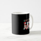 Retro Profol Silent Night Icu Nurses Funny Merry C Kaffeetasse (VorderseiteRechts)