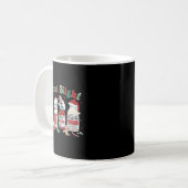 Retro Profol Silent Night Icu Nurses Funny Merry C Kaffeetasse (Vorderseite Links)