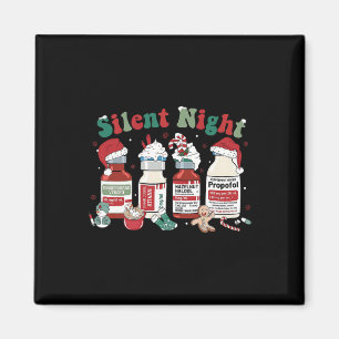 Retro Propofol Stille Nacht Icu Krankenschwestern Magnet
