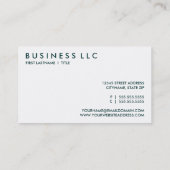 Retro PROSTHODONTIST Visitenkarte (Rückseite)