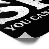 Retro Proud Sp Anti Scientology Funny Quote Idea Poster (Ecke)