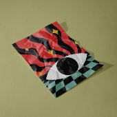 Retro Psychedelic Gaze Poster