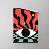 Retro Psychedelic Gaze Poster