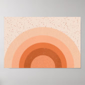 Retro Psychedelic Groovy Colorful Poster (Vorne)