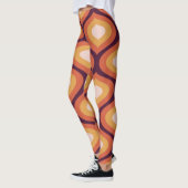 Retro Psychedelic Mandala Yoga Pants farbenfroh Leggings (Links)