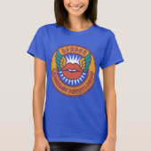 Retro Psychedelic Speech-Language Pathologe SLP T-Shirt (Vorderseite)