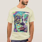 Retro Psychedelic T-Shirt (Vorderseite)
