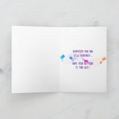 retro psychedelic tie dye karte (Innenseite)