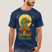 Retro Psychedelic Toad Jam Mushroom T-Shirt (Vorderseite)