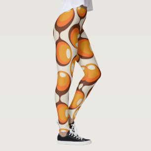 Retro psychedelische Mandala-Yogahose Bunt Leggings