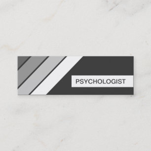 Retro PSYCHOLOGE Mini Visitenkarte