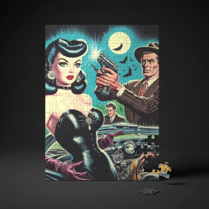 Retro Pulp Illustration Puzzle