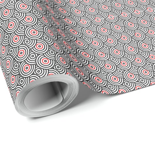 Retro-Puls Geschenkpapier (Rolleneckpunkt)