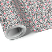 Retro pulse geschenkpapier (Rolleneckpunkt)