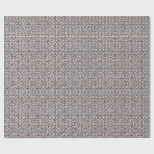 Retro pulse geschenkpapier (Flach)