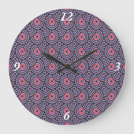 Retro pulse große wanduhr