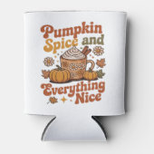 Retro Pumpkin Gewürze alles Nice Classic T-Shir Dosenkühler (Vorderseite)