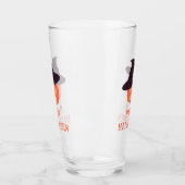 Retro Pumpkin "Happy Halloween" Glas - Vintag (Links)