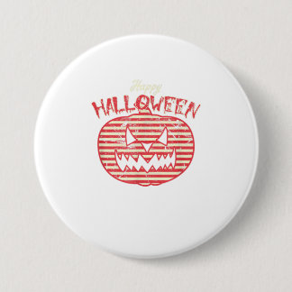 Retro Pumpkin I Costume Button