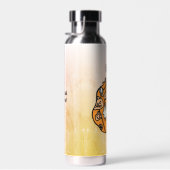 Retro Pumpkin Spooks und Halloween-Leckereien Trinkflasche (Rechts)