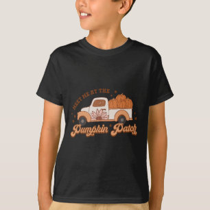 Retro Pumpkin Truck trifft mich beim Pumpkin Patch T-Shirt