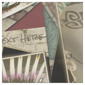 Retro Punkrock-Musik-Mode Londons britische Stoff (Nahaufnahme)