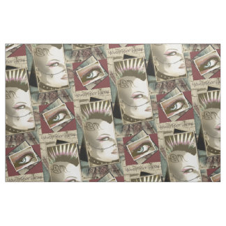 Retro Punkrock-Musik-Mode Londons britische Stoff