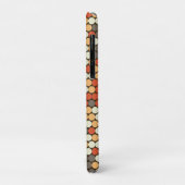 Retro-Punkte Case-Mate iPhone Hülle (Hinten/Links)