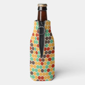 Retro-Punkte Flaschenkühler (Flasche Rückseite)