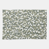 Retro-Punkte Geschirrtuch (Horizontal)