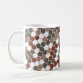 Retro-Punkte Kaffeetasse (Links)
