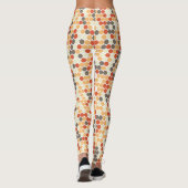 Retro-Punkte Leggings (Rückseite)
