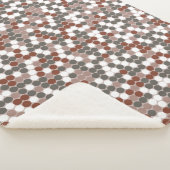 Retro-Punkte Sherpadecke (3/4)