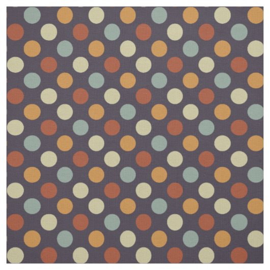 Retro-Punkte Stoff (Muster)