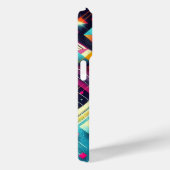 Retro-Punkte Telefongehäuse Case-Mate iPhone Hülle (Rückseite / Rechts)