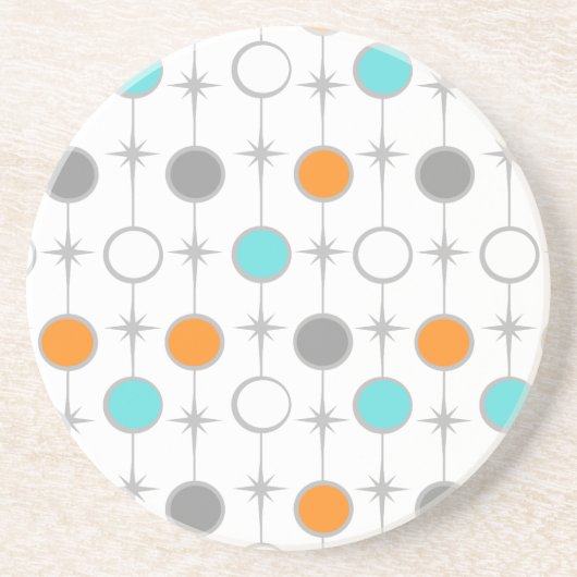 Retro Punkte und Getränkeuntersetzer (Vorne)